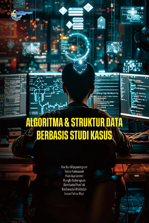 Cover of Algoritma & Struktur Data Berbasis Studi Kasus